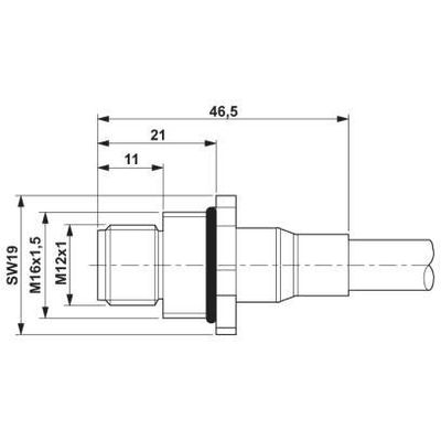 SACCBP-M12MSD-4CON-M16/1,0-931 - Phoenix Contact - 1551574 - изображение 2