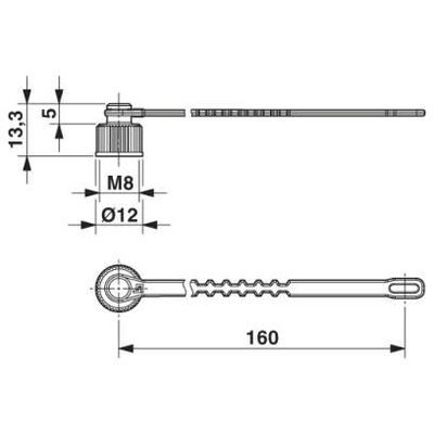 PROT-M 8 FS-PA-CHAIN - Phoenix Contact - 1430857 - изображение 3