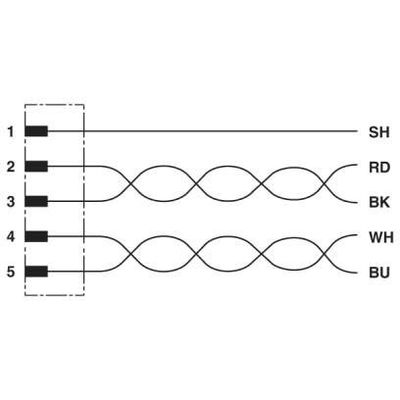 SAC-5P-MS/ 1,0-923 CAN SCO - Phoenix Contact - 1422553 - изображение 3