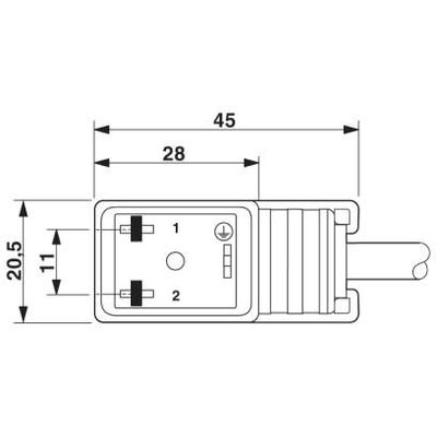 SAC-3P-MS/ 1,5-240/BI SCO - Phoenix Contact - 1416324 - изображение 3