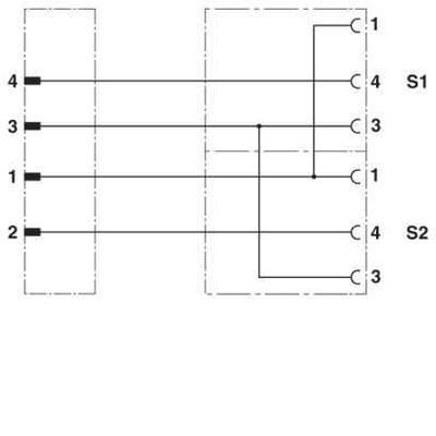 SAC-4PY-MS-0,3-PUR/2XF - Phoenix Contact - 1436204 - изображение 4