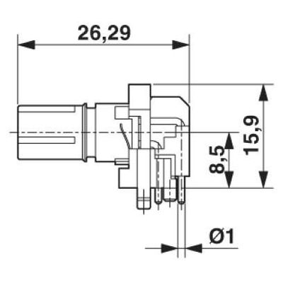 SACC-CI-M12FS-4CON-L 90 SH SCO - Phoenix Contact - 1432444 - изображение 3