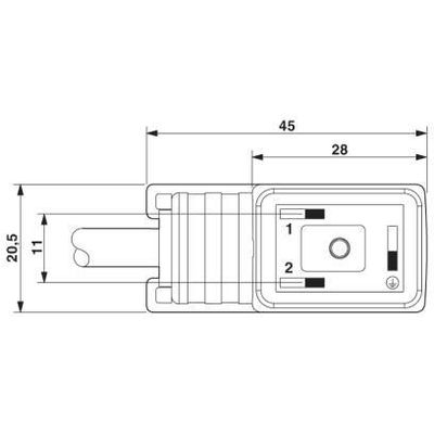 SAC-3P-MS-BI-1L-Z180 SCO/.../. - Phoenix Contact - 1441118 - изображение 3
