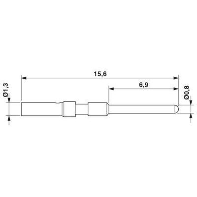CC-0,8-ST-0,34-MS AU - Phoenix Contact - 1452372 - изображение 2