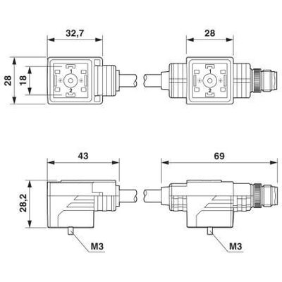 SAC-MR/0,15-116/2XA-1L-Z SCO - Phoenix Contact - 1458143 - изображение 2