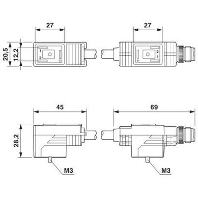 SAC-MR/0,2-116/2XBI-1L-Z SCO - Phoenix Contact - 1458512 - изображение 2