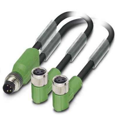SAC-3P-M8Y/2X0,6-PUR/M 8FR - Phoenix Contact - 1458716