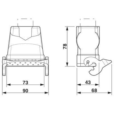 HC-B 10-KML-H-O1M25 - Phoenix Contact - 1460288 - изображение 2