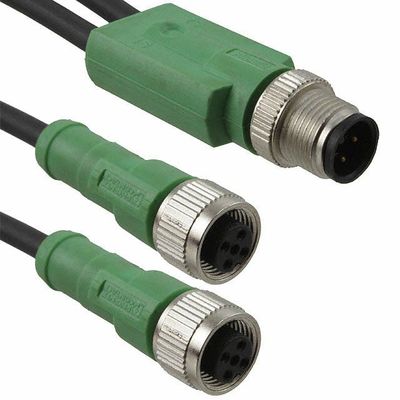 SAC-4P-M12Y/2X0,3-PUR/M12FS VP - Phoenix Contact - 1510722