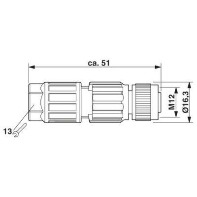 SACC-FS-4QO-0,34-M SCO - Phoenix Contact - 1521588 - изображение 4