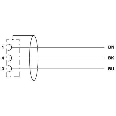 SAC-3P-M 8FS SH/.../... - Phoenix Contact - 1521753 - изображение 3