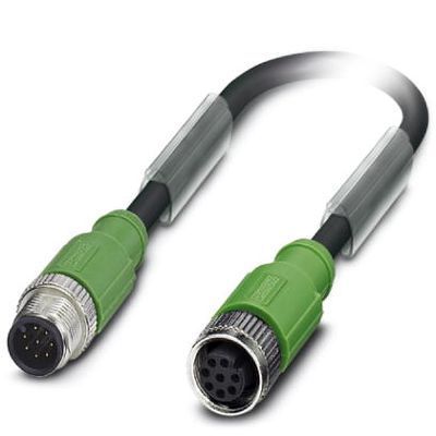 SAC-8P-M12MS/ 0,3-PUR/M12FS SH - Phoenix Contact - 1522969