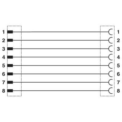 SAC-8P-M12MR-M12FR/.../... - Phoenix Contact - 1551972 - изображение 4