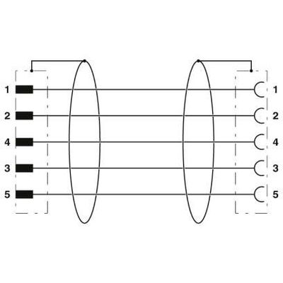 SAC-5P-M12MS-M12FR SH/.../... - Phoenix Contact - 1536133 - изображение 4
