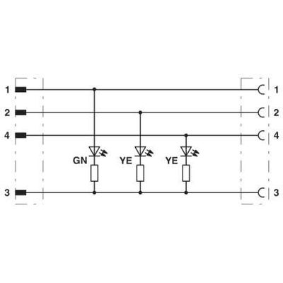 SAC-4P-M12MS/5,0-PUR/M12FR-3L - Phoenix Contact - 1681211 - изображение 4