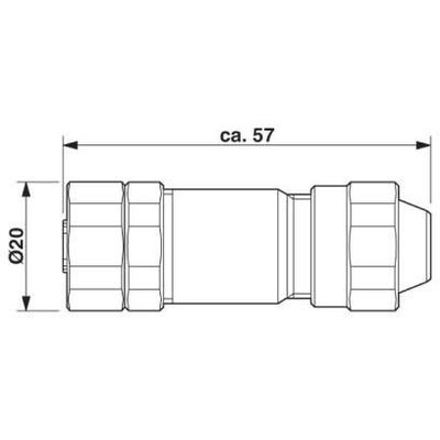 SACC-M12FS-5CON-DM 3-5 SH VA - Phoenix Contact - 1440038 - изображение 2