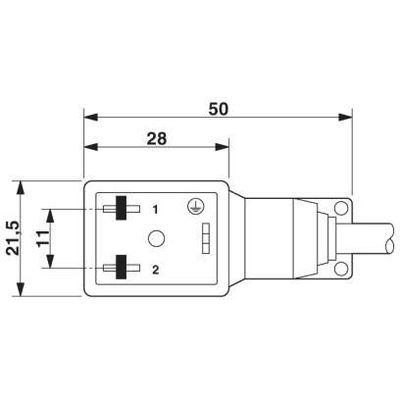 SAC-3P-10,0-PVC/BI-1L-S - Phoenix Contact - 1683921 - изображение 2