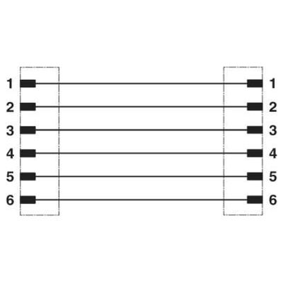 SAC-6P-M 8MR/10,0-PUR/M 8MR - Phoenix Contact - 1572155 - изображение 3