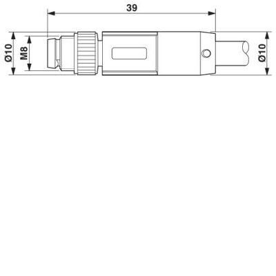 SAC-5P-M 8MS/ 2,0-920 - Phoenix Contact - 1575712 - изображение 2