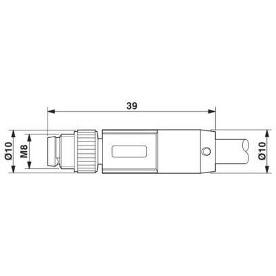 SAC-5P-M 8MSB/1,5-920 CH-MA - Phoenix Contact - 1156955 - изображение 2