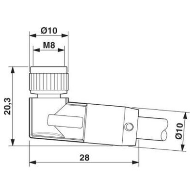 SAC-5P-M 8FR/920/... - Phoenix Contact - 1575916 - изображение 2
