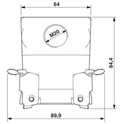 DC-B 6-H-80/O1STM20S-M - Phoenix Contact - 1581117 - изображение 2