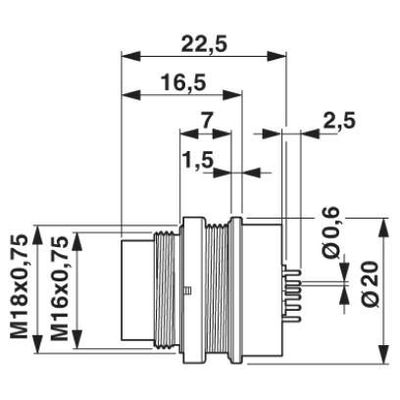 PV-14P1N22HG00 - Phoenix Contact - 1592501 - изображение 2
