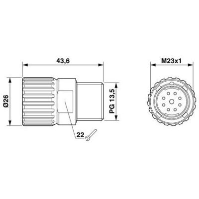 RC-09S1N12YP00 - Phoenix Contact - 1596266 - изображение 2