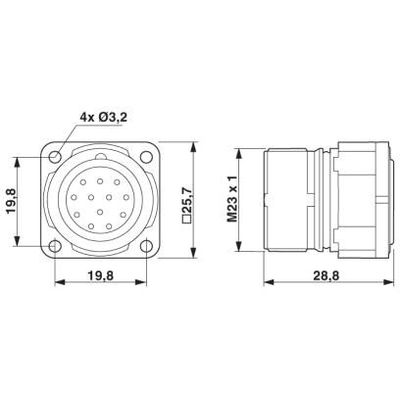 RF-12M2N12WA00 - Phoenix Contact - 1616750 - изображение 2