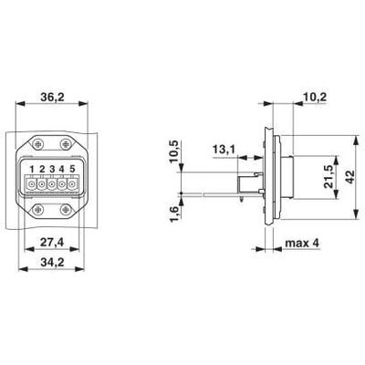 VS-PPC-F2-MSTB-MNNA-1R-P - Phoenix Contact - 1608087 - изображение 4