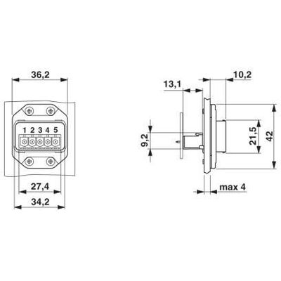 VS-PPC-F2-MSTB-MNNA-1R-P - Phoenix Contact - 1608087 - изображение 6