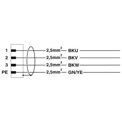 K-3E - OE/2,0-B01/M17 F8 - Phoenix Contact - 1619301 - изображение 3