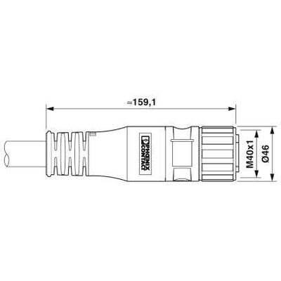 K-5E - OE/2,0-C06/M40 F8 - Phoenix Contact - 1620319 - изображение 2