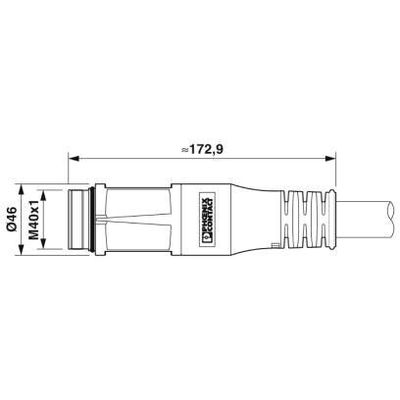 K-7E-M40 M9/2,0-D04/M40 F8 - Phoenix Contact - 1620385 - изображение 3