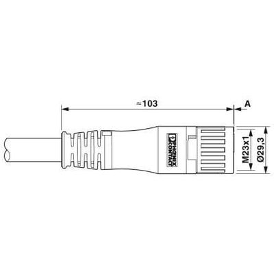 K-8E-OE/2,0-H00/M23F8-C5-S - Phoenix Contact - 1622224 - изображение 2