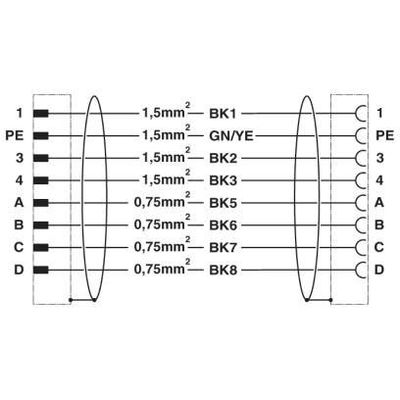 K-7E-M23 M9/5,0-D02/M23 F8 - Phoenix Contact - 1620410 - изображение 4