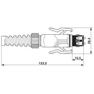 VS-IL-2XGOF-50-2XSCRJ- 5 - Phoenix Contact - 1654439 - изображение 2