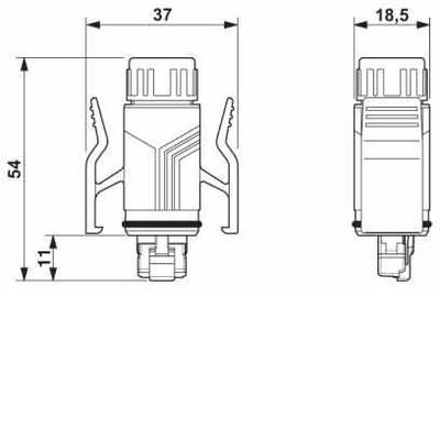 VS-08-CS-VSIP67-OE-CH-4,0 - Phoenix Contact - 1654594 - изображение 2