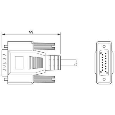 VS-15-DSUB-20-LI-1,0 - Phoenix Contact - 1656262 - изображение 4