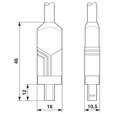 VS-04-2X2X26C7/7-67A/SDB/0,5 - Phoenix Contact - 1657685 - изображение 3