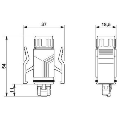 VS-08-LI-VS67-HAN3AH-51-1,0 - Phoenix Contact - 1658011 - изображение 2