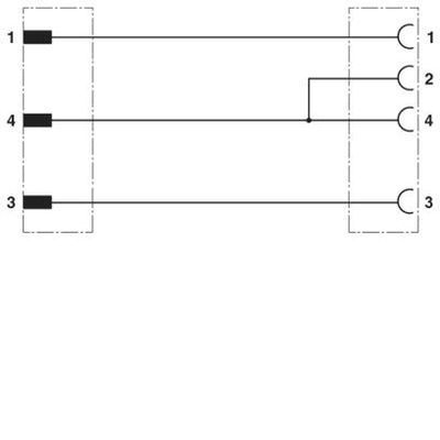 SAC-3P-M12MS/0,6-PUR/M12FS B - Phoenix Contact - 1668328 - изображение 4