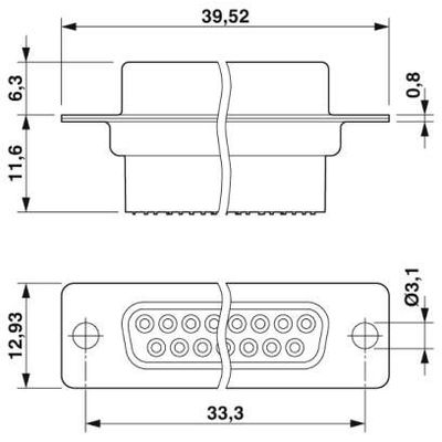 VS-15-BU-DSUB-CD-OG - Phoenix Contact - 1688942 - изображение 3