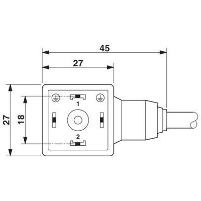 SAC-3P-10,0-PUR/A - Phoenix Contact - 1556142 - изображение 2