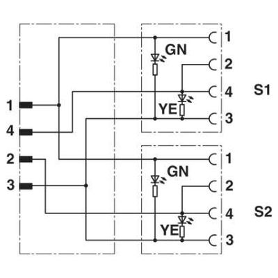 SAC-3P-M12Y-2XM12FR-2LB/.../.. - Phoenix Contact - 1697386 - изображение 4
