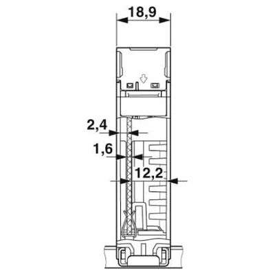 ME-IO 18,8 B/FE 9/9U TBUS 7035 - Phoenix Contact - 2201960 - изображение 2