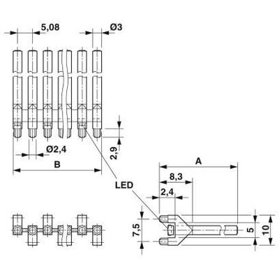 HS LC-V-D3/ R2XC1-5,08 - Phoenix Contact - 2202311 - изображение 2