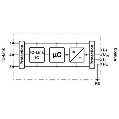 AXL E IOL AI1 U M12 R - Phoenix Contact - 2700273 - изображение 3