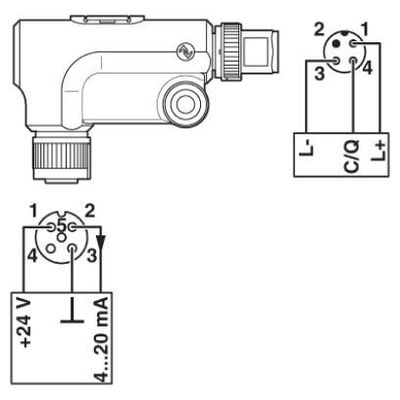 AXL E IOL AO1 I M12 R - Phoenix Contact - 2700282 - изображение 2