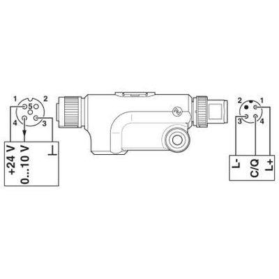 AXL E IOL AO1 U M12 S - Phoenix Contact - 2700350 - изображение 2